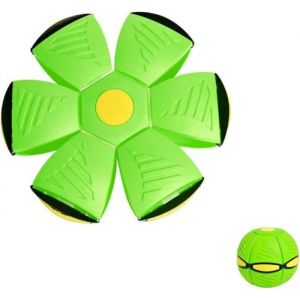 Boule de Soucoupe Balle Dforme Boule Magique Volante Lumineuse Ballon Volant Enfant Boule de Dcompression Jouets  Lancer-Vert