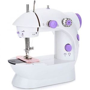 Machines &agrave; Coudre Mini Portable Programmes de Couture &eacute;lectrique Domestique Machine &agrave; Coudre pour D&eacute;butants Vitesse de Couture R&eacute;gl