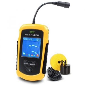 FFC1108-1 Vente Chaude Alarme 100 M Portable Sonar LCD D&eacute;tecteurs de Poissons leurre De P&ecirc;che Sondeur De P&ecirc;che - [FFC1108]-1