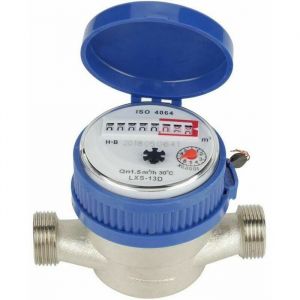 Compteur dEau Froide 15mm (1/2) - Débitmètre pour Jardin/Maison