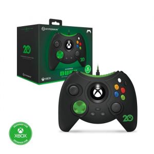 Manette de jeu - Hyperkin - Duke - Noir - 20e anniversaire Xbox - Prise casque