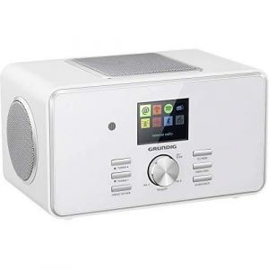 Radio portable - GRUNDIG - DTR 6000 X - Couleur blanche - Fonction radio - Design compact
