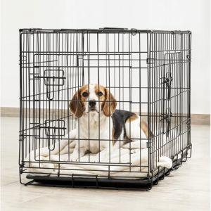 Cage de transport pliable pour chien 90x57x63cm Taille L