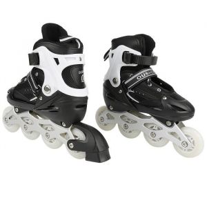 Roller in line 4 Roues - Taille S 27-32 Noir - KEKEDA - Enfant - Mixte - Glisse urbaine