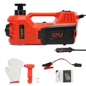 Kit de cric électrique pour voiture 12 V charge 5 tonnes outil de changement de pneu boîte à outils