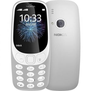 3G-Nokia 3310 SIM - feature phone d&eacute;bloqu&eacute; GSM &Eacute;cran 24 pouces appareil photo 2MP avec flash LED - noir