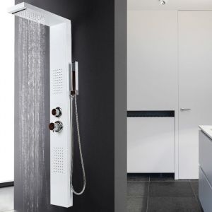 MIPAN.Colonne de douche avec mitigeur - Colonne de douche thermostatique - Colonne de douche hydromassante  - Style 3