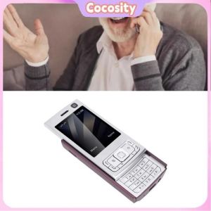 Cocosity T&eacute;l&eacute;phone coulissant d&eacute;bloqu&eacute; T&eacute;l&eacute;phone portable coulissant d&eacute;bloqu&eacute; 2G GSM &eacute;cran de 2.0 telephonie telephone Violet