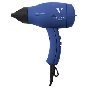 S&egrave;che-cheveux professionnel - VELECTA &reg;PARIS - ICONIC TGR 2.0i - 2 vitesses - 2 temp&eacute;ratures - Bleu c&eacute;leste