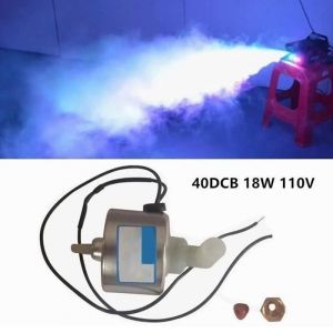 SURENHAP pompe à huile de machine à brouillard Pompe à huile de fumée de brouillard 40DCB 18W Volume réglable pompe à auto eau