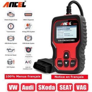 Scanner OBD2 - ANCEL - VD500 - Diagnostic Complet - Réinitialisation EPB - Service dHuile