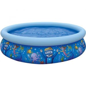 Jilong Piscine Gonflable 205X47CmMondeMarin Jleisure Enfants