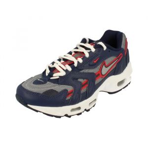 Chaussures de running Nike Air Max 96 II pour hommes - Bleu - Synthétique - Lacets