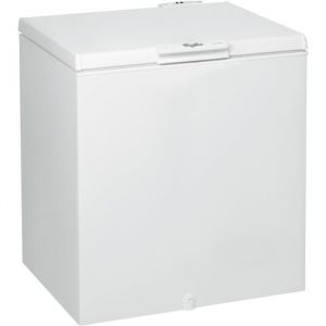 Congélateur coffre - WHIRLPOOL WHM2112 - 204L - Classe E - L 81 cm x H 865 cm - blanc