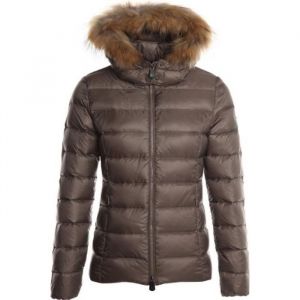 Doudoune Femme Luxe Grand Froid - JOTT - Taupe - Jaune - Zippée - Femme - Plume et Duvet