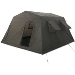 Tente - Trooper - Kaki - 6 places - 340x310 cm - Imperméabilité 1000 mm