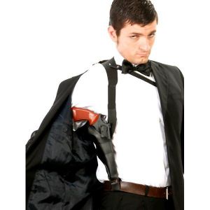 Holster dépaule - Mixte - Noir - Intérieur