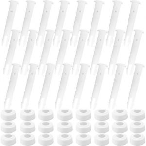 24 Goupilles de Joint de Piscine en Plastique pour Intex Piscine Commune Pins avec Joints pièces de Rechange pour Piscine Intex Fram