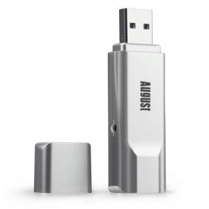 Clé USB Récepteur TNT HD  - Décodeur et Enregistreur pour Ordinateur - Tuner TV PC Windows 11 / 10 / 8 / 7 / Vista - AUGUST