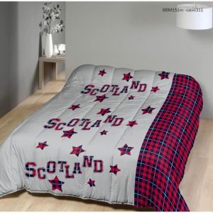 Couette légère imprimée en microfibre - MORTREUX - 1 personne - Spécial Été
