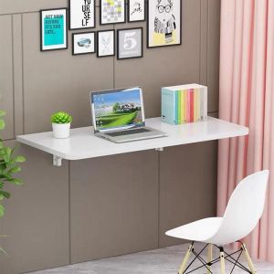 Table Murale Rabattable-MENGDA-Multifonctionnelle pour la famille Table de cuisine-Convient pour la cuisine-Gain de Place-60x30cm