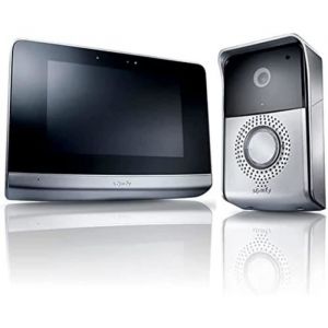 Visiophone SOMFY V500 - Ecran tactile 7 pouces - Vision nocturne infrarouge - Pilotage 5 automatismes RTS