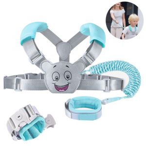 Harnais sac &agrave; dos 2 en 1 pour enfant bracelet anti-perte et attache de s&eacute;curit&eacute;.