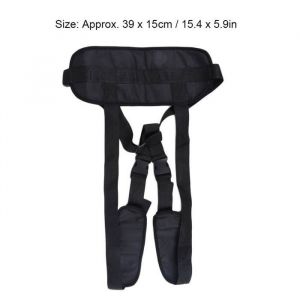 Harnais de sécurité pour fauteuil roulant SURENHAP - Ceinture Sangle Réglable - Adulte