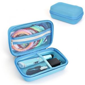 Hard &Eacute;tui de Protection Compatible avec 3Doodler Start + Essentials Set de Stylo 3D / SCRIB3D Stylo dimpression 3D - Bleu