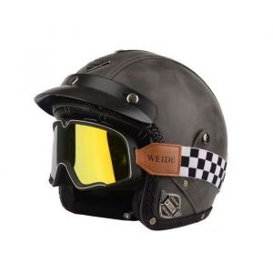 casque moto CasqueAProspVP34vintage Casque Harley lunettes Vintage Casque moto De la personnalit&eacute; Quatre saisons Mode s&eacute;curitaire