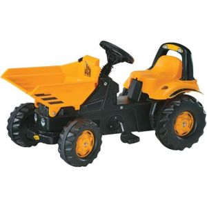 Dumper Trac JCB S&eacute;rie Rolly Kid - Jaune - Pour Enfant &agrave; partir de 3 ans