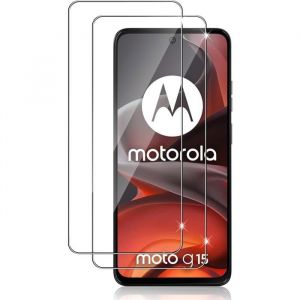 x2 Verres Trempé pour Motorola Moto G15/G05/E15 /G15 Power - Film Vitre Protection Ecran Verre Trempé