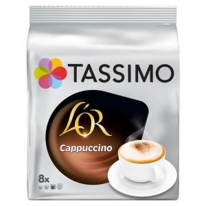 LOT DE 4 - TASSIMO : LOr - Cappuccino 8 Dosettes de café