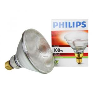 Ampoules Halogènes - PAR38 IR - 100W - E27 - Claire - Résistante à la chaleur