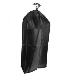 Housse de protection pour plusieurs v&ecirc;tements format long (robemanteau...) noire