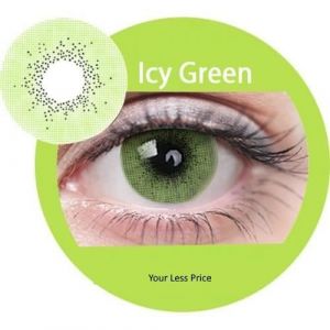 Icy Green (Super Natural) LEN$ Color Contact Lense$ Lentille$ de couleur 1 year