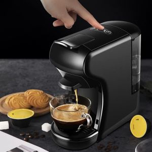 Machine à café à expresso - MOMOTOU - ST-504 - 19 bars - 1450W - Compatible Nespresso/Dolce Gusto
