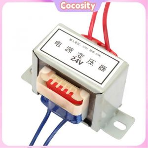 Cocosity transformateur de puissance EI Tension de sortie AC 12V / 24V 10W Entr&eacute;e 220V 50Hz Transformateur electronique regulateur