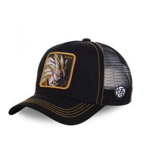 Casquette Trucker Dragon Ball Z San Goku Noir - Capslab