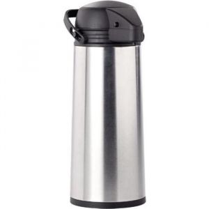 Carafe isotherme à pompe - ROSENSTEIN & SOHNE - 19 L - Gris - Acier inoxydable verre renforcé plastique