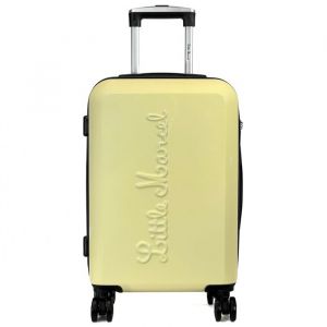 Valise cabine rigide polycarbonate TSA 58 cm - Jaune - LM188481P