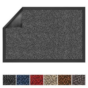 Tapis de Porte Paillasson dentrée SKY Gris anthracite 120 x 300 cm