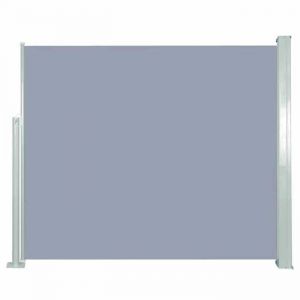 Nouveau Paravent store brise vue Anti-UV - BMD - Auvent latéral rétractable 120 x 300 cm Gris DECO - V7658892
