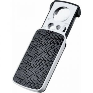 Loupe Bijoutiers Loupe de Poche Petite Loupe Portable Loupe de Bijoux 30 X 60 X 90 X Grossissement avec LED et coule ABRI DE JARDIN