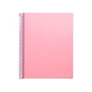 Cahier spirale - Jolly - A4 - 280 pages - 75g - Quadrillé 5x5mm - Microperforé