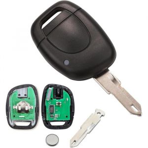 Clé complète vierge ID46 compatible RENAULT CLIO 2 CAMPUS TWINGO KANGOO télécommande 1 boutons