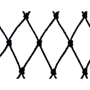 Filet de volière - Maille de 60mm Noir 12.5m x 20m