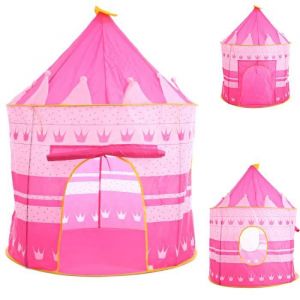 Tente dactivité Jeu Chateau de Princesse pour Fille Enfants Maison de Jeu Intérieure et Extérieur cabane Palais de Jardin Cadeau