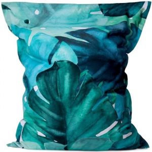 Pouf Chaise de Jeux XXL Lumaland - Housse Lavable en Machine 380L 140 x 180 cm - Botanique édition spéciale