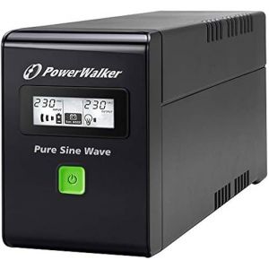 Onduleur Interactif PowerWalker VI 800 SW FR - 800 VA 480 W - 2 Sorties CA